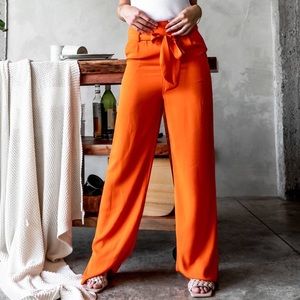 🆕 Orange East Hampton Belted Pants